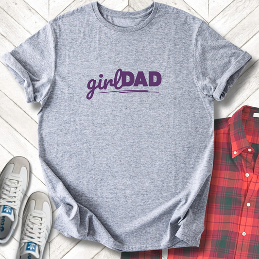 Girl Dad (mixed) - Unisex - On Dark and Light Colored Tee👕