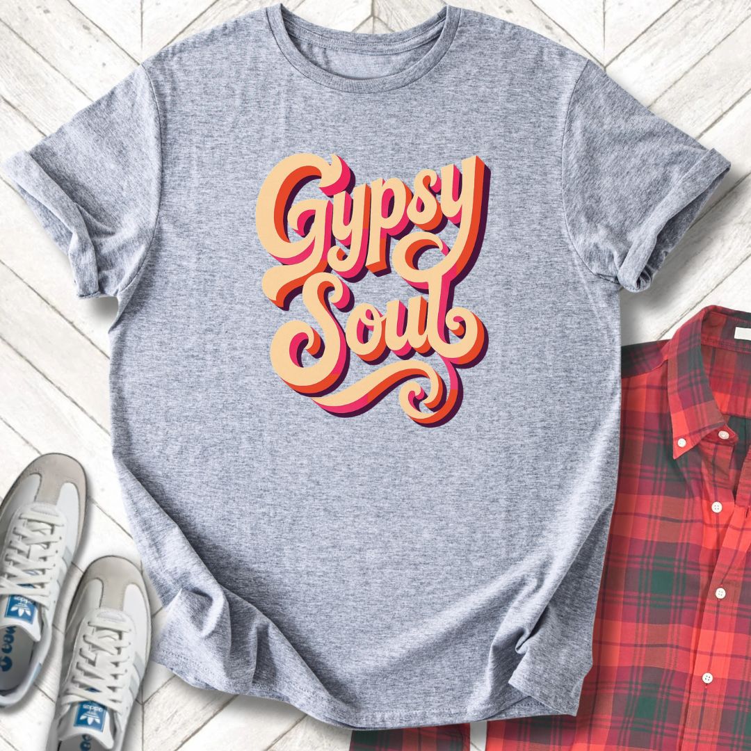 Gypsy Soul - Unisex - On Dark and Light Colored Tee๐