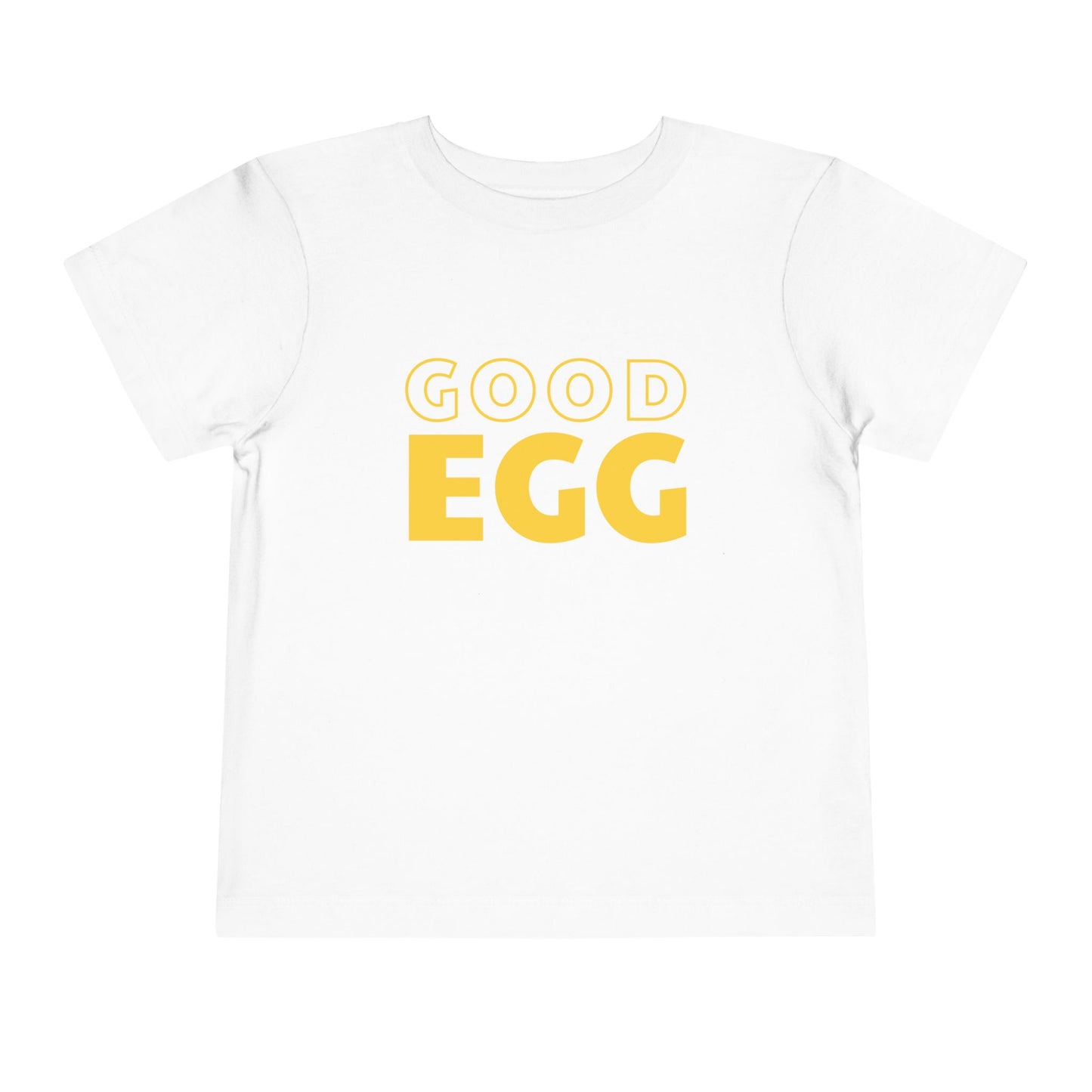 Good Egg - Unisex Toddler/Kid - Front  Back Print on Light & Dark Tees 👕