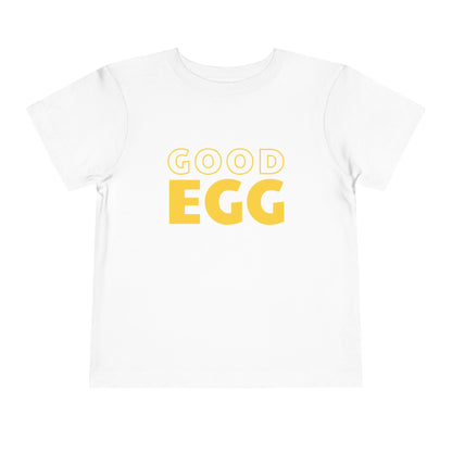 Good Egg - Unisex Toddler/Kid - Front  Back Print on Light & Dark Tees 👕