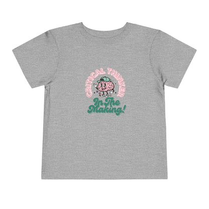 In The Making - Toddler - Front Print on Light & Dark Tees👕