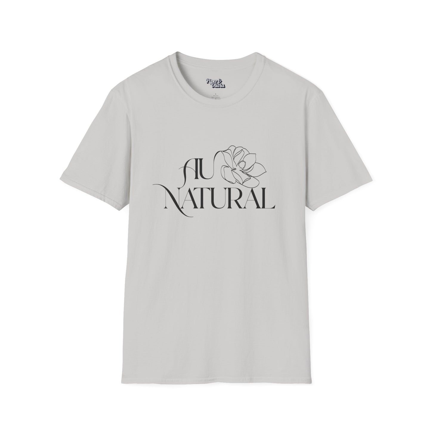Au Natural - Unisex - On Dark and Light Colored Tee👕