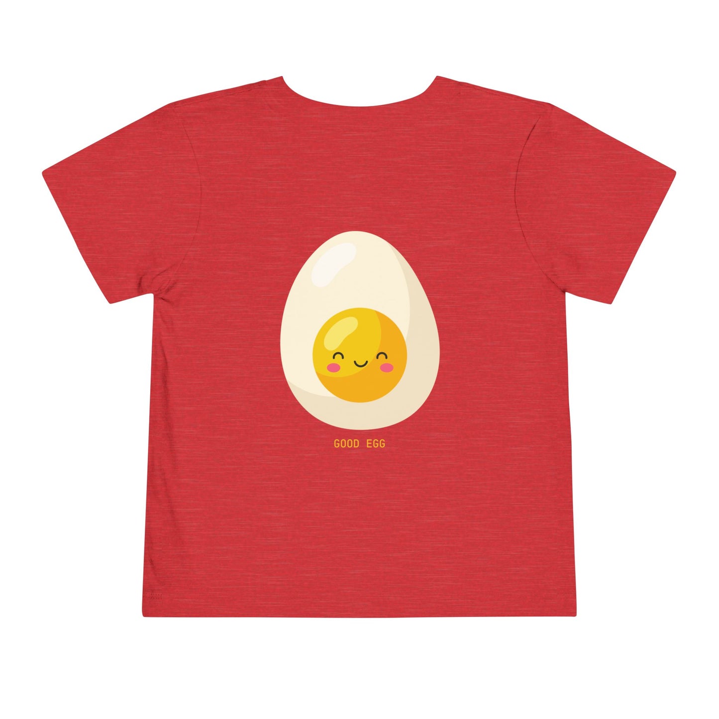 Good Egg - Unisex Toddler/Kid - Front  Back Print on Light & Dark Tees 👕