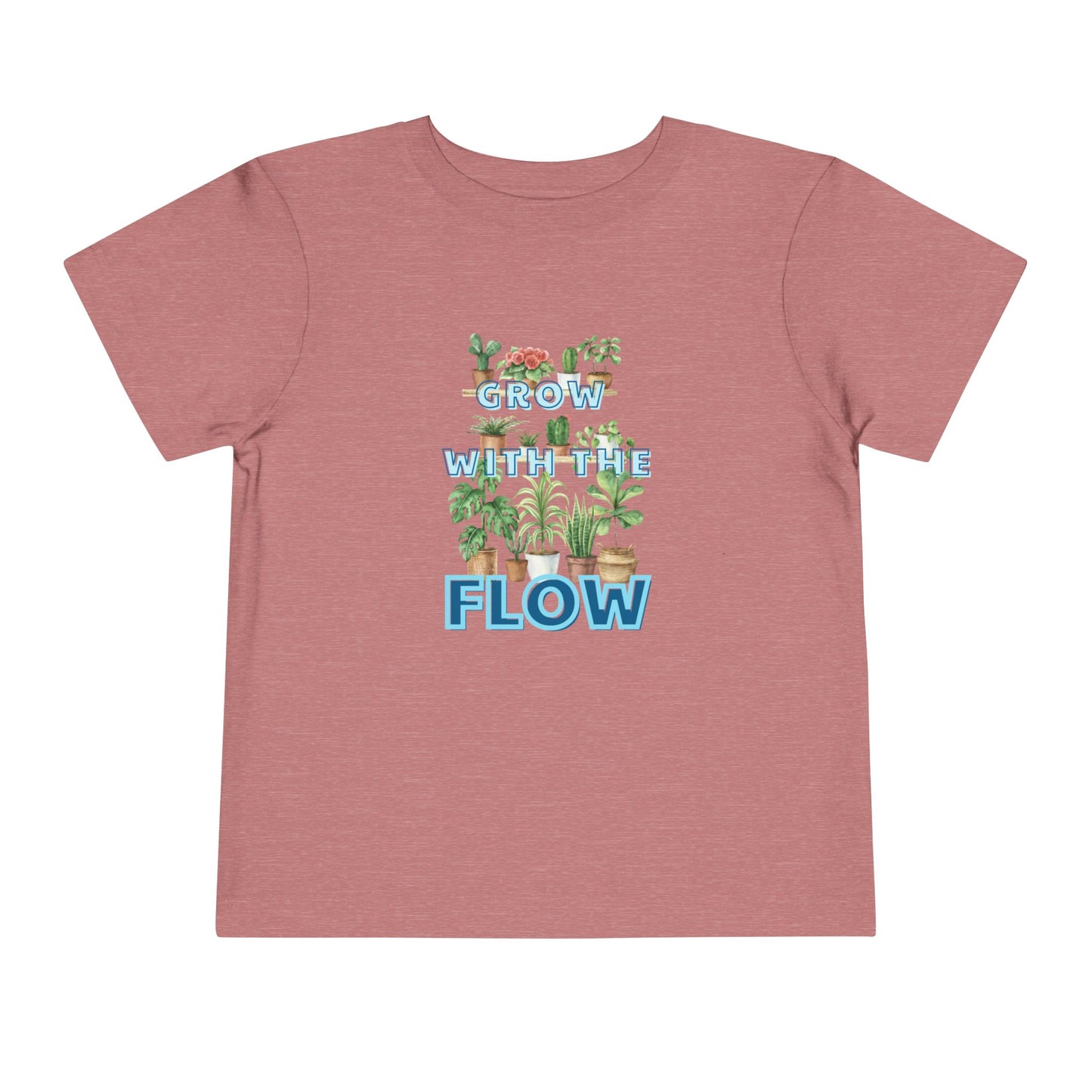 Grow With The Flow - Unisex Toddler/Kid - Front & Back Print on Light & Dark Tees👕
