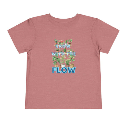 Grow With The Flow - Unisex Toddler/Kid - Front & Back Print on Light & Dark Tees👕