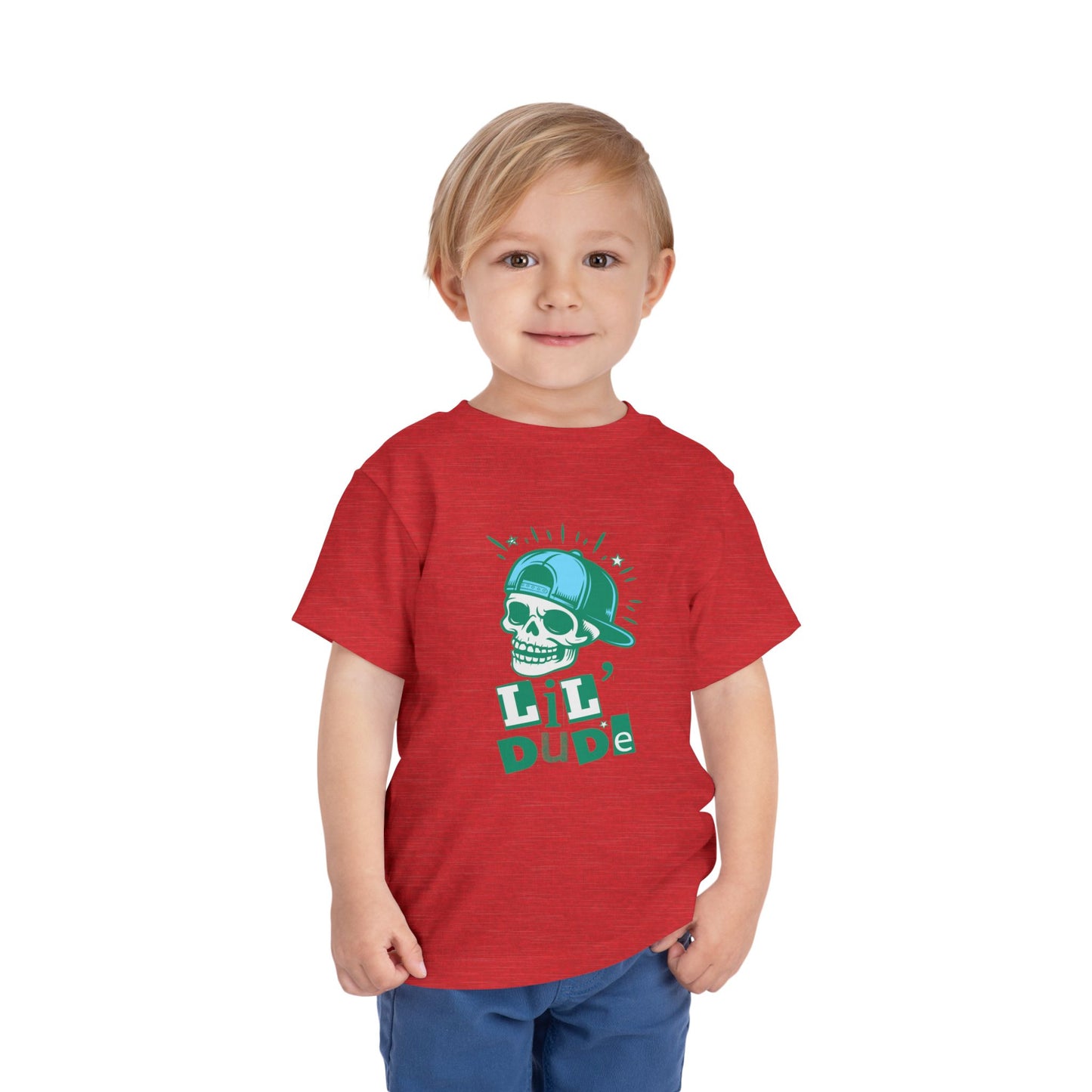 Lil' Dude - Unisex Toddler/Kid - Front  Print on Light & Dark Tees 👕