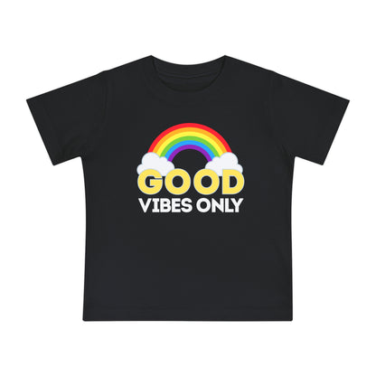 Good Vibes Only - Unisex Baby/Toddler - on Light & Dark Tees👕