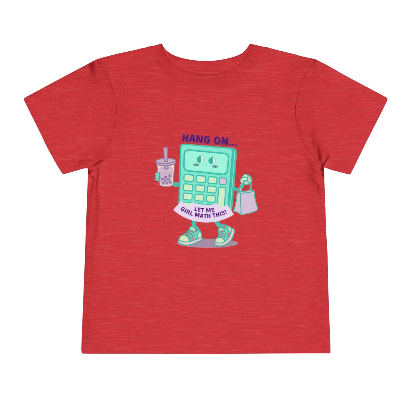 Girl Math - Unisex Toddler/Kid - Front Print on Light & Dark Tees 👕