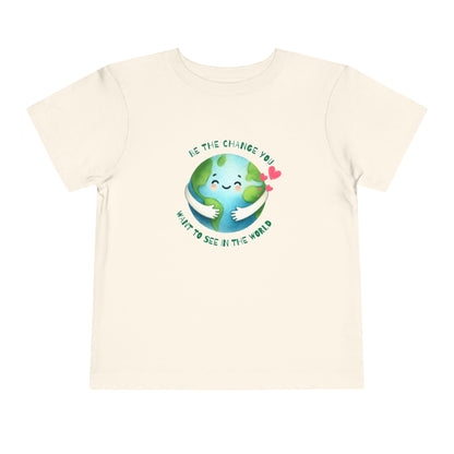 Be The Change - Unisex Toddler/Kid - Front Print on Light & Dark Tees👕