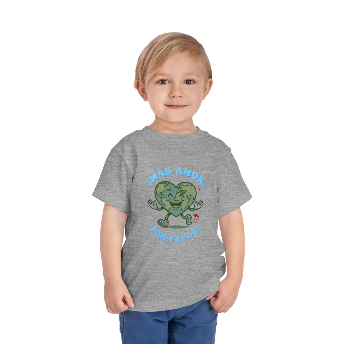 Más Amor - Unisex Toddler/Kid - Front Print on Light & Dark Tees 👕