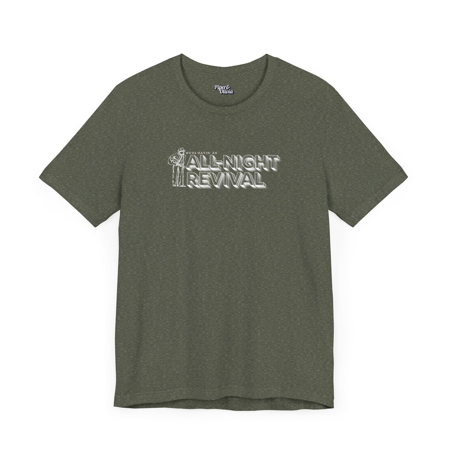 All Night Revival - Unisex Fit - Dark & Light Tees 👕