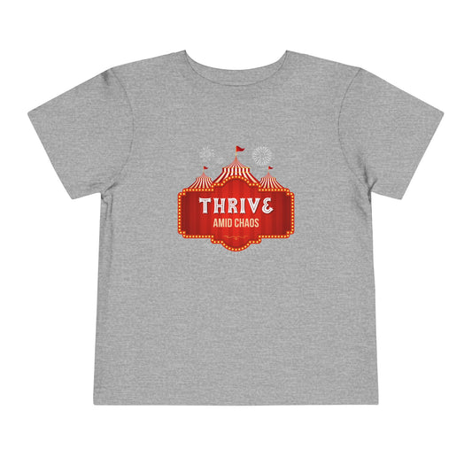 Thrive Amid Chaos - Unisex Toddler/Kid - Front  Print on Light & Dark Tees 👕