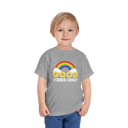 Good Vibes - Unisex Toddler/Kid - Front Print on Light & Dark Tees👕