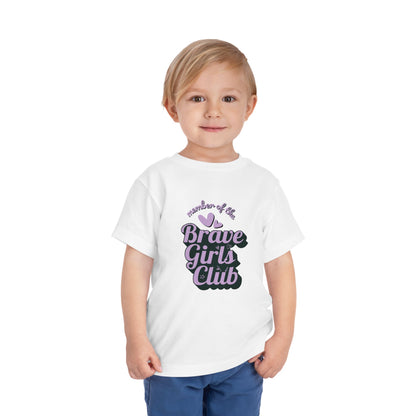 Brave Girls Club - Unisex Toddler/Kid - Front  Print on Light & Dark Tees 👕
