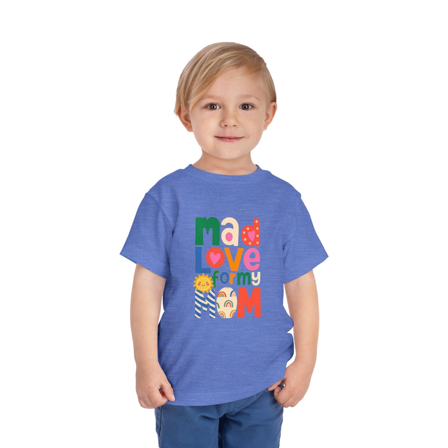Mad Mom Love - Unisex Toddler/Kid - Front  Print on Light & Dark Tees 👕