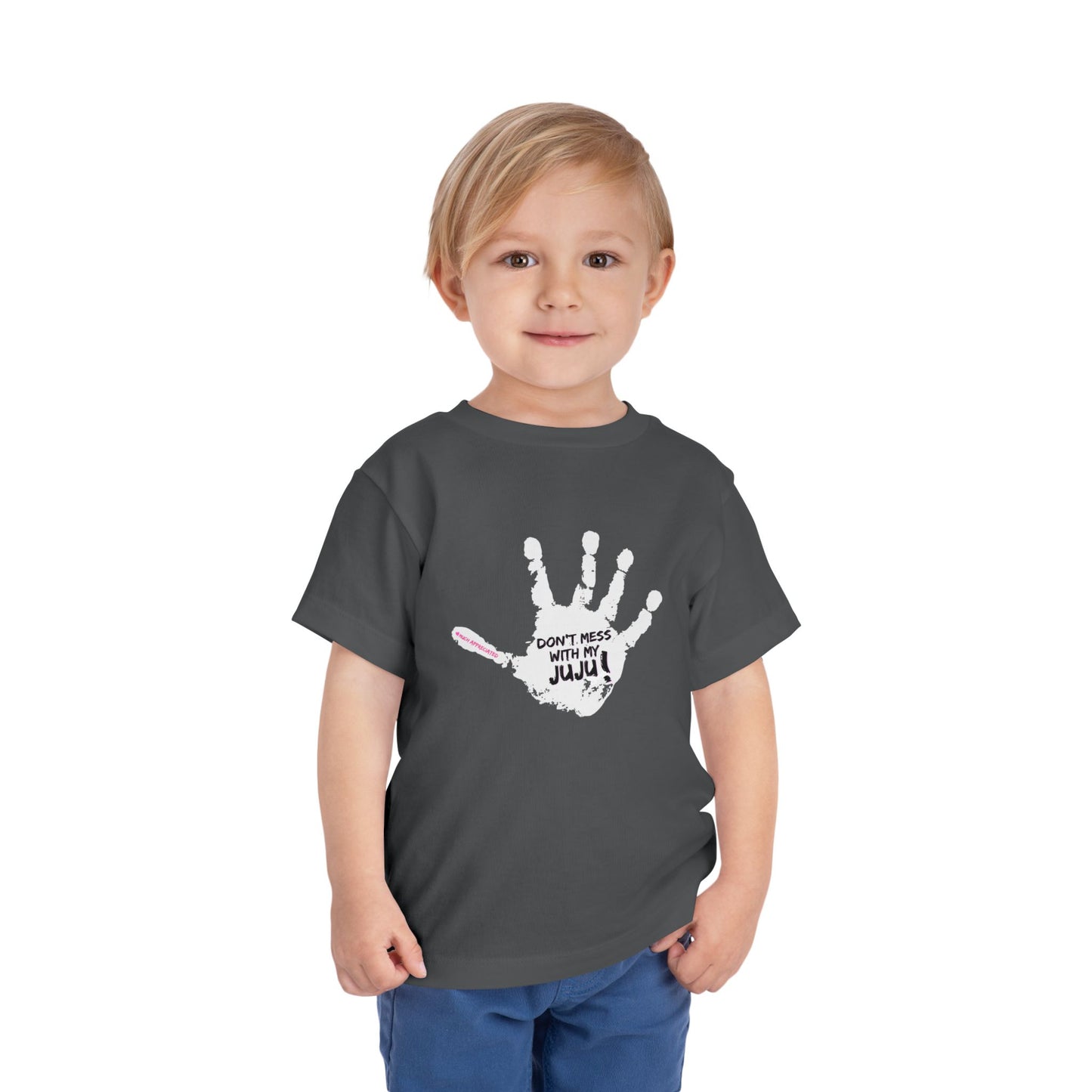 Mess With My Juju - Unisex Toddler/Kid - Front  Print on Light & Dark Tees 👕