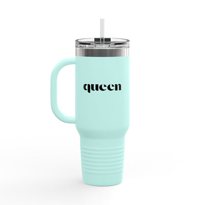 Queen Keeping Everyone Alive - Insulated Travel Mug