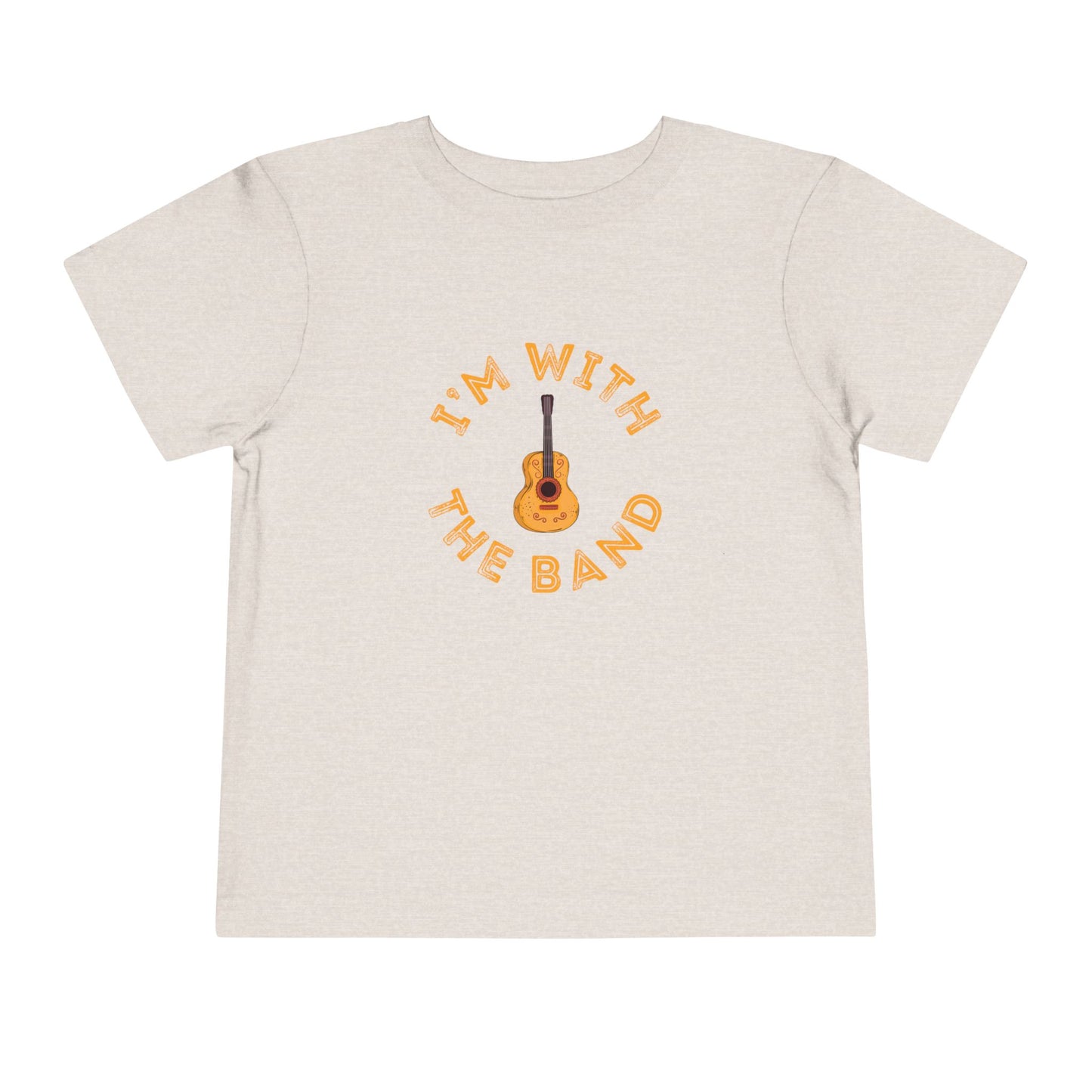 With The Band - Unisex Toddler/Kid - Front & Back Print on Light & Dark Tees👕