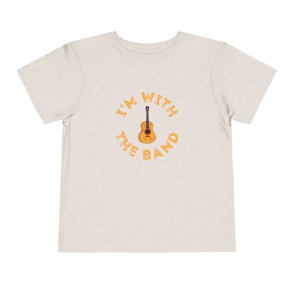 With The Band - Unisex Toddler/Kid - Front & Back Print on Light & Dark Tees👕