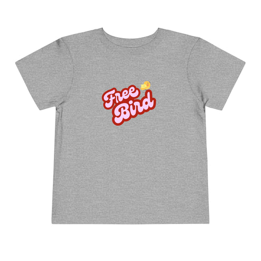 Free Bird - Unisex Toddler/Kid - Front Print on Light & Dark Tees👕