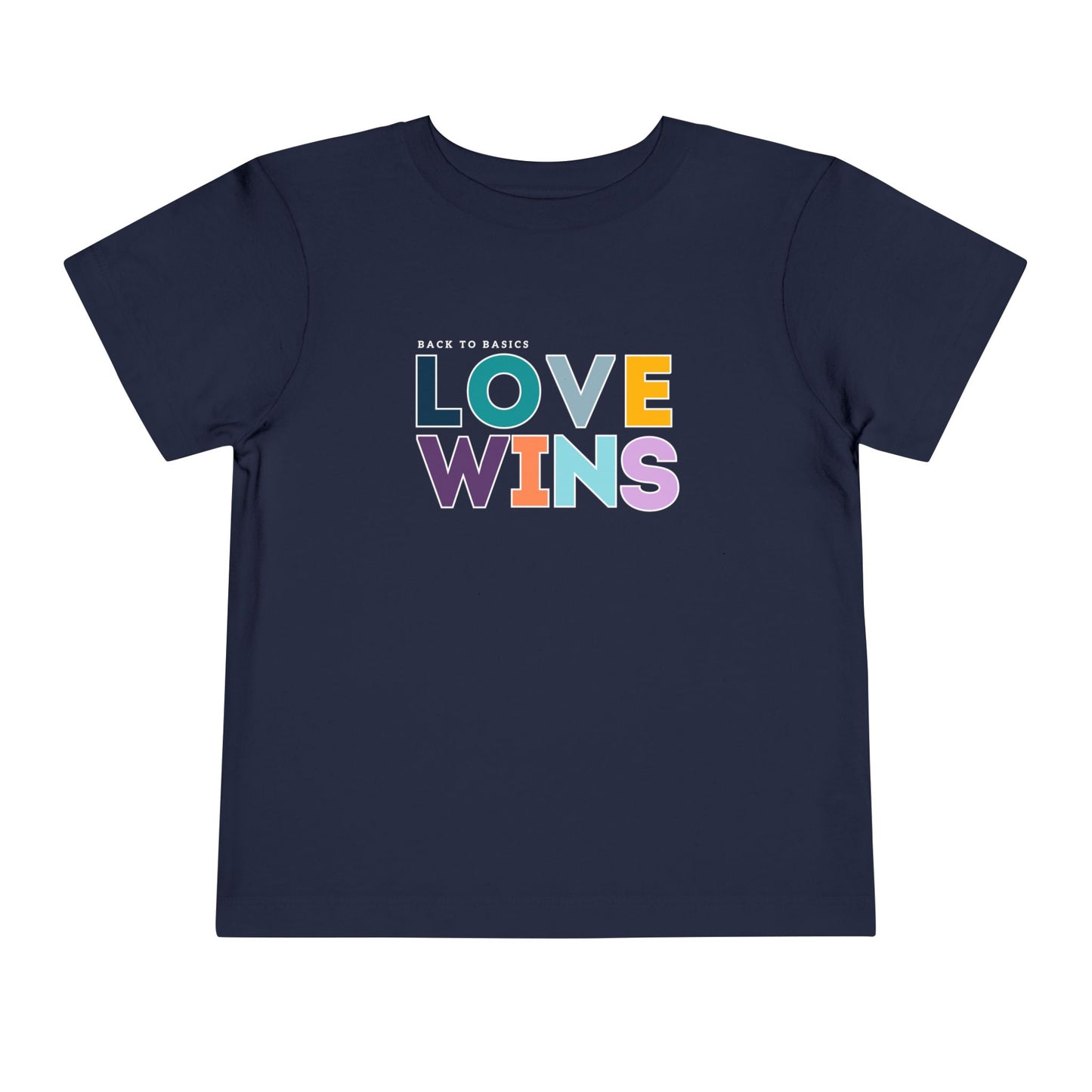 Love Wins - Unisex Toddler/Kid - Front Print on Light & Dark Tees👕