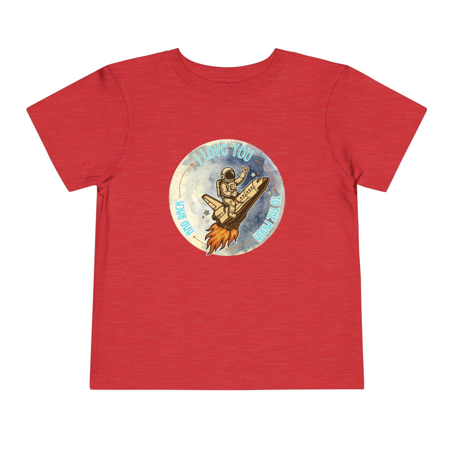 To The Moon - Unisex Toddler/Kid - Front  Print on Light & Dark Tees 👕