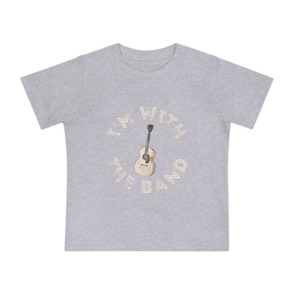 With The Band - Unisex Baby/Toddler - on Light & Dark Tees👕