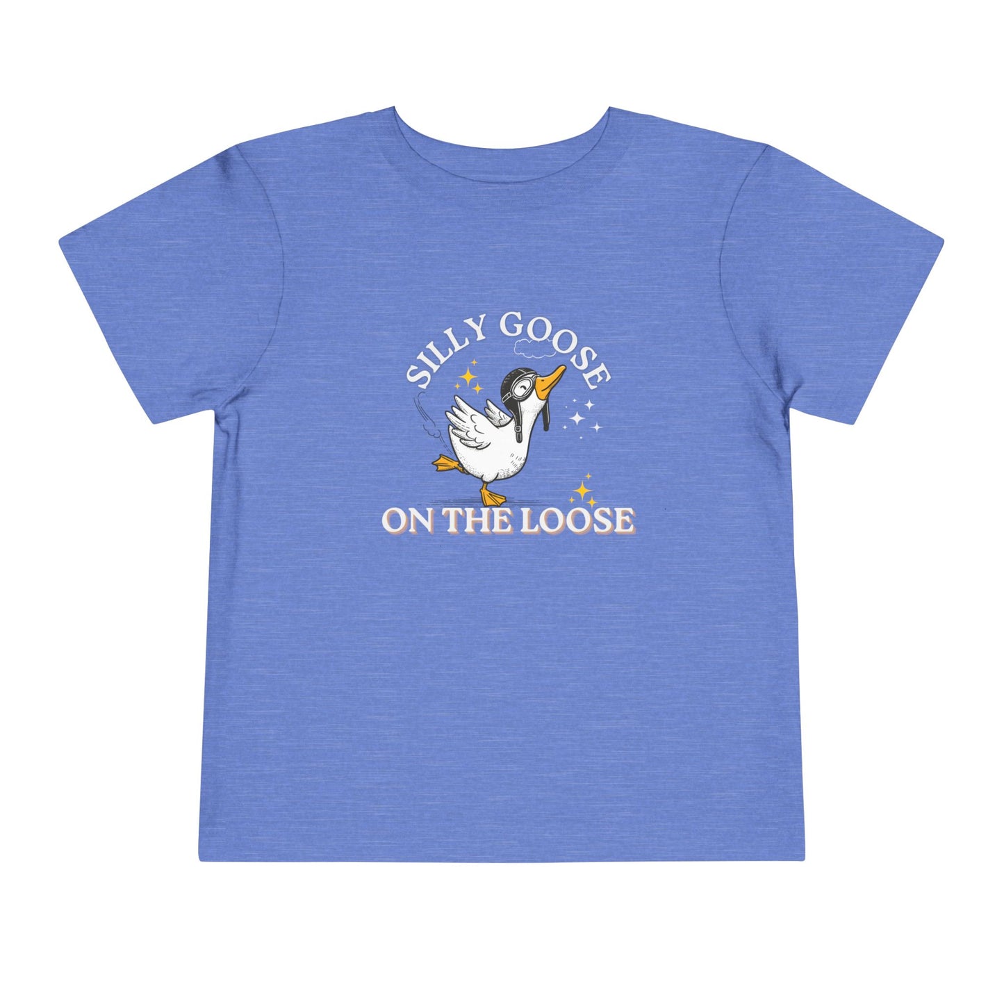 Silly Goose - Unisex Toddler/Kid - Front Print on Light & Dark Tees 👕