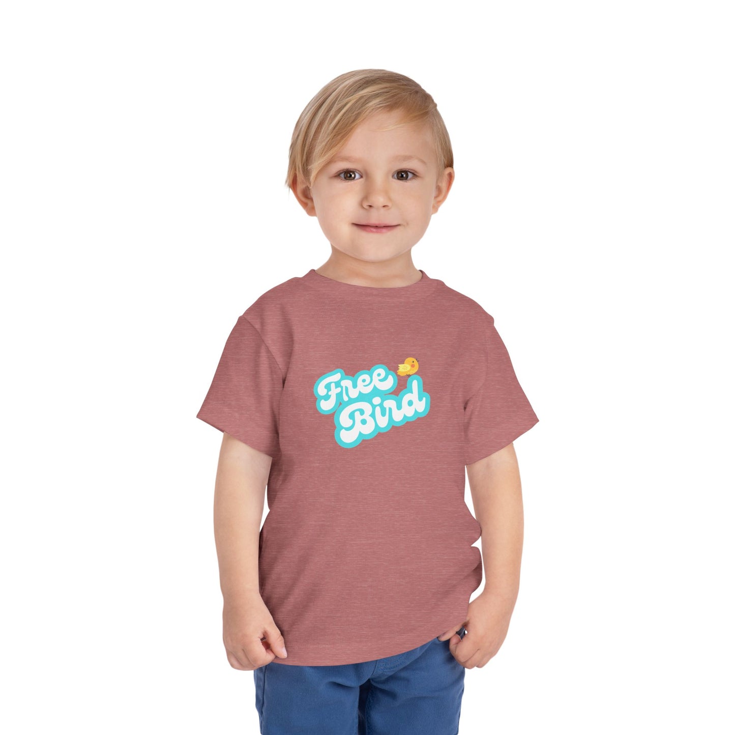 Free Bird - Unisex Toddler/Kid - Front Print on Light & Dark Tees👕