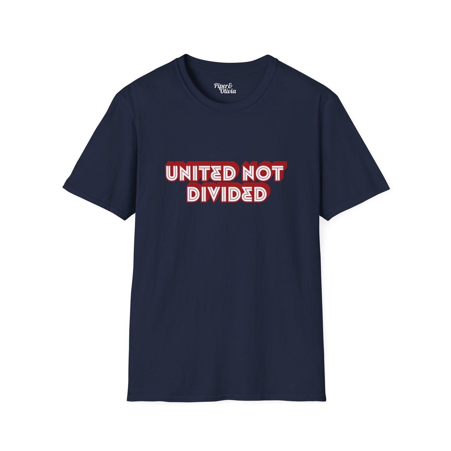 United Not Divided - Unisex - On Dark and Light Colored Tee👕