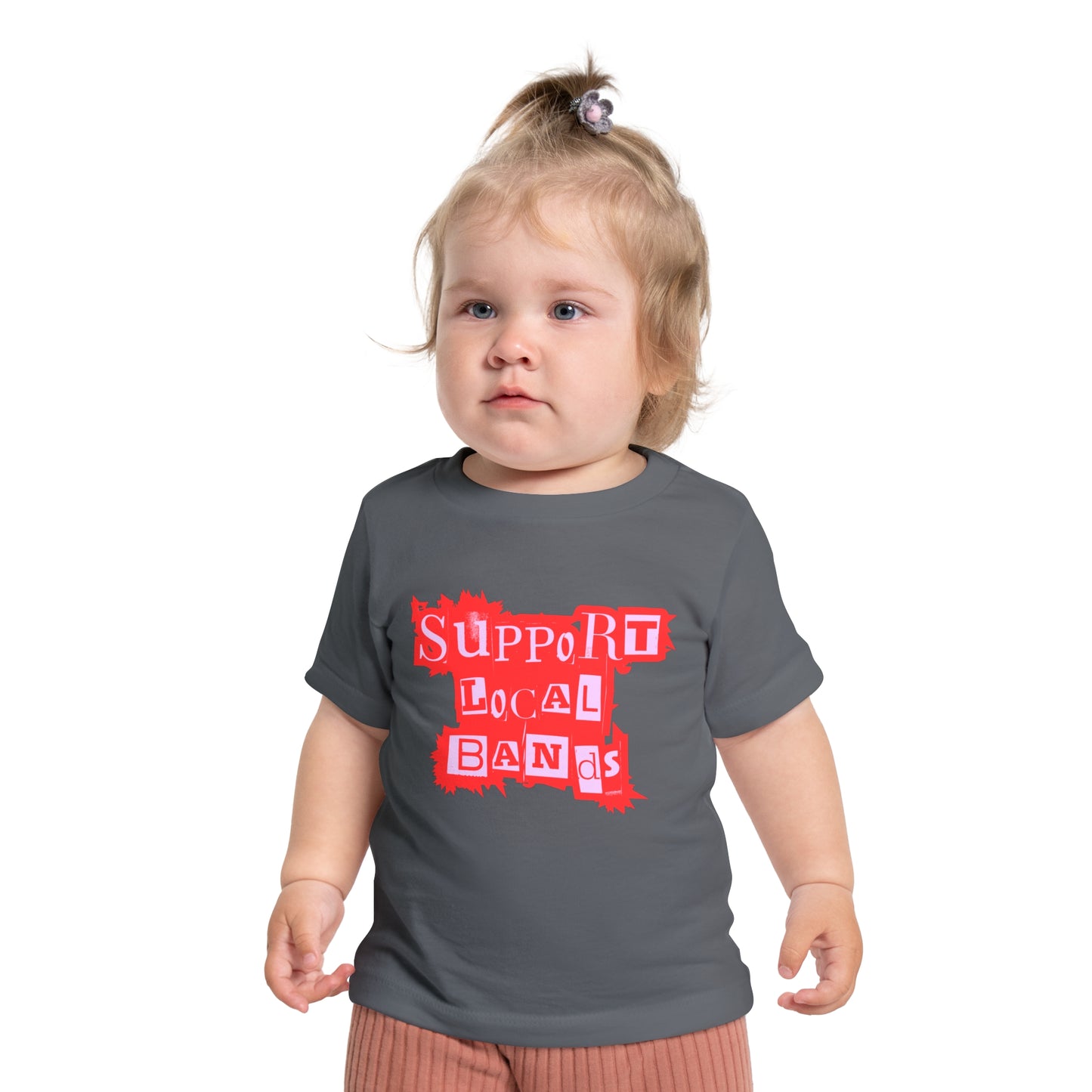 Support Local Bands Punk - Unisex Baby/Toddler - on Light & Dark Tees👕