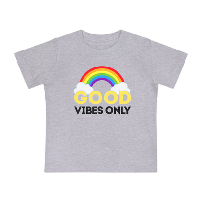 Good Vibes Only - Unisex Baby/Toddler - on Light & Dark Tees👕