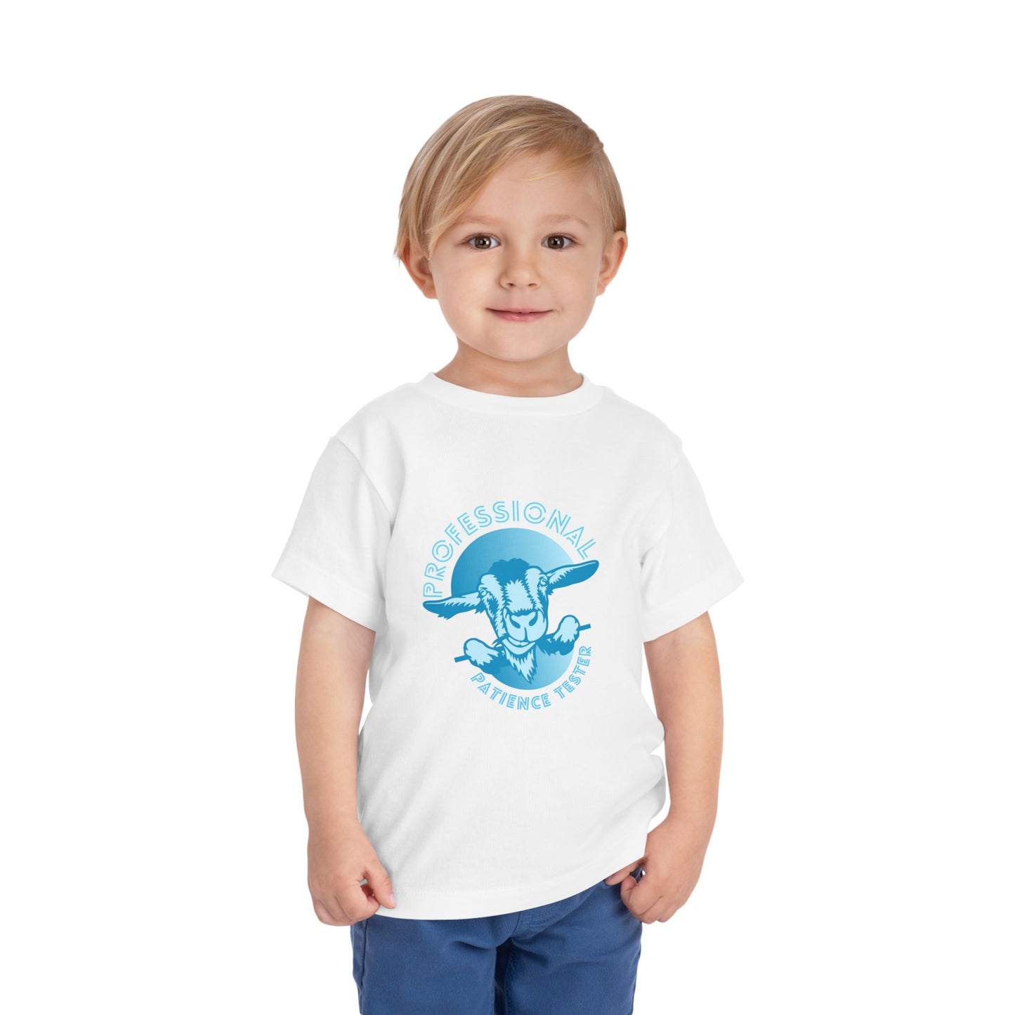 Patience Tester - Toddler Unisex - Front Print on Light & Dark Tees👕