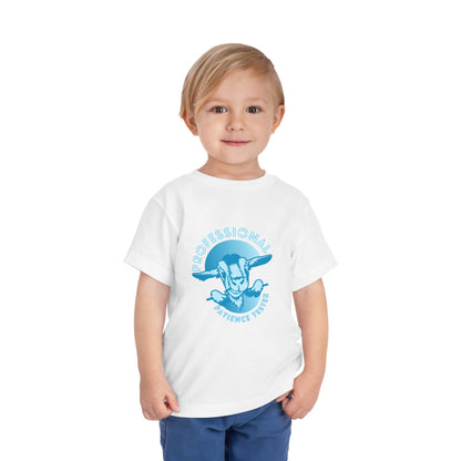 Patience Tester - Toddler Unisex - Front Print on Light & Dark Tees👕