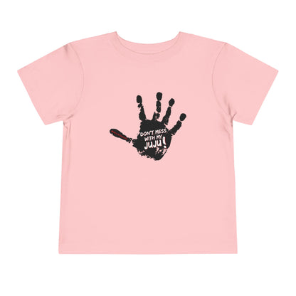 Mess With My Juju - Unisex Toddler/Kid - Front  Print on Light & Dark Tees 👕