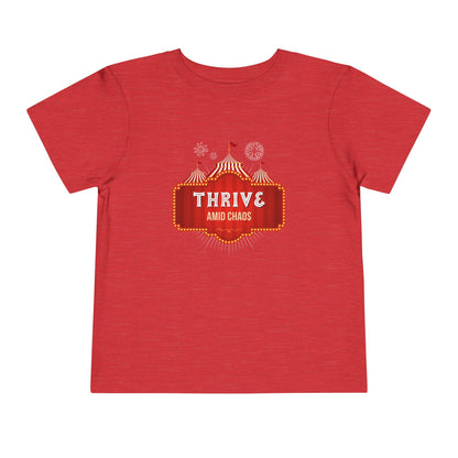 Thrive Amid Chaos - Unisex Toddler/Kid - Front  Print on Light & Dark Tees 👕