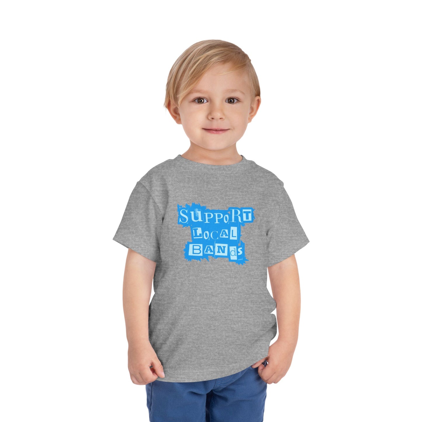 Support Local Bands Punky - Unisex Toddler/Kid - Front Print on Light & Dark Tees👕