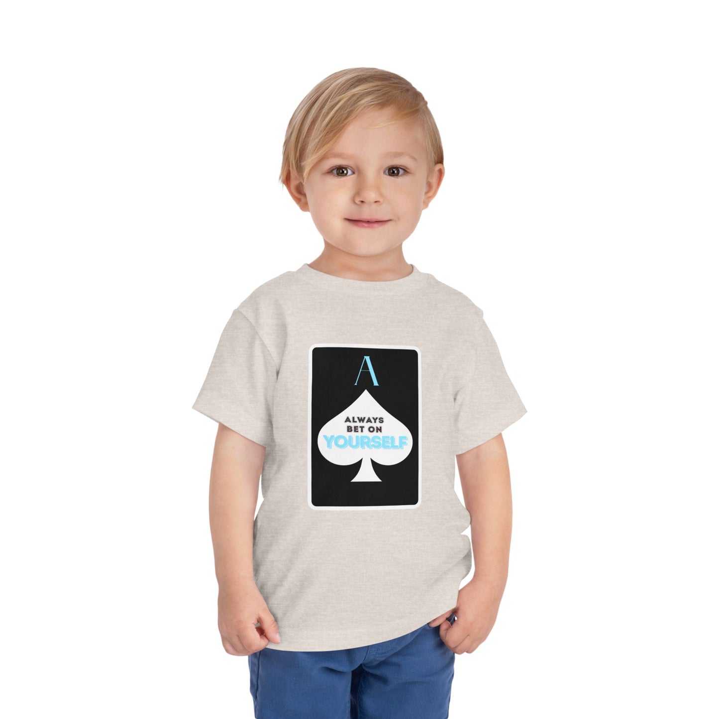 Bet On Yourself - Unisex Toddler/Kid - Front Print on Light & Dark Tees👕