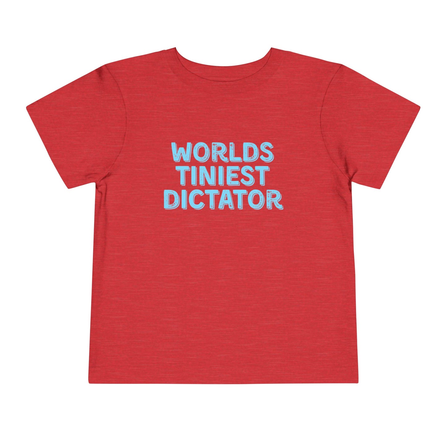 Tiniest Dictator - Unisex Toddler/Kid - Front & Back Print on Light & Dark Tees👕