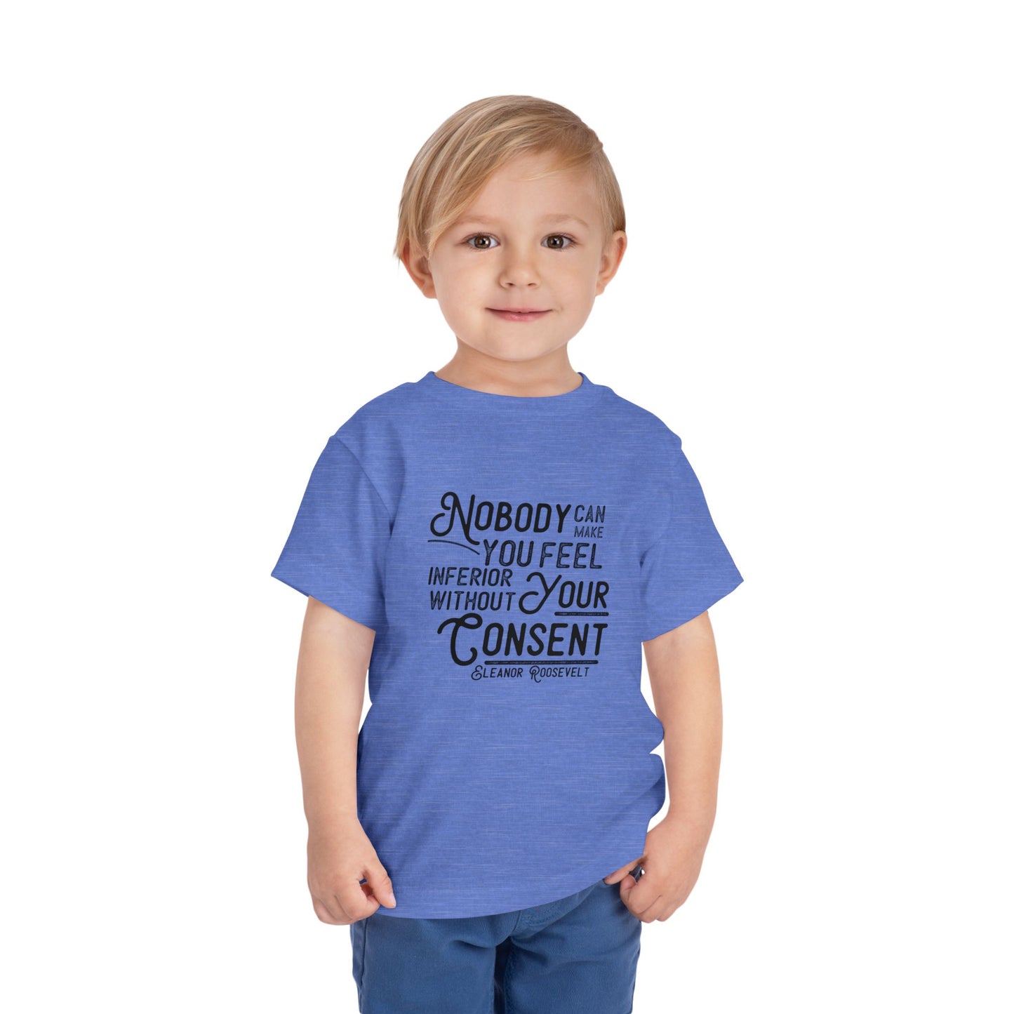 Inferior Without Consent - Toddler Unisex - Front Print on Light & Dark Tees👕