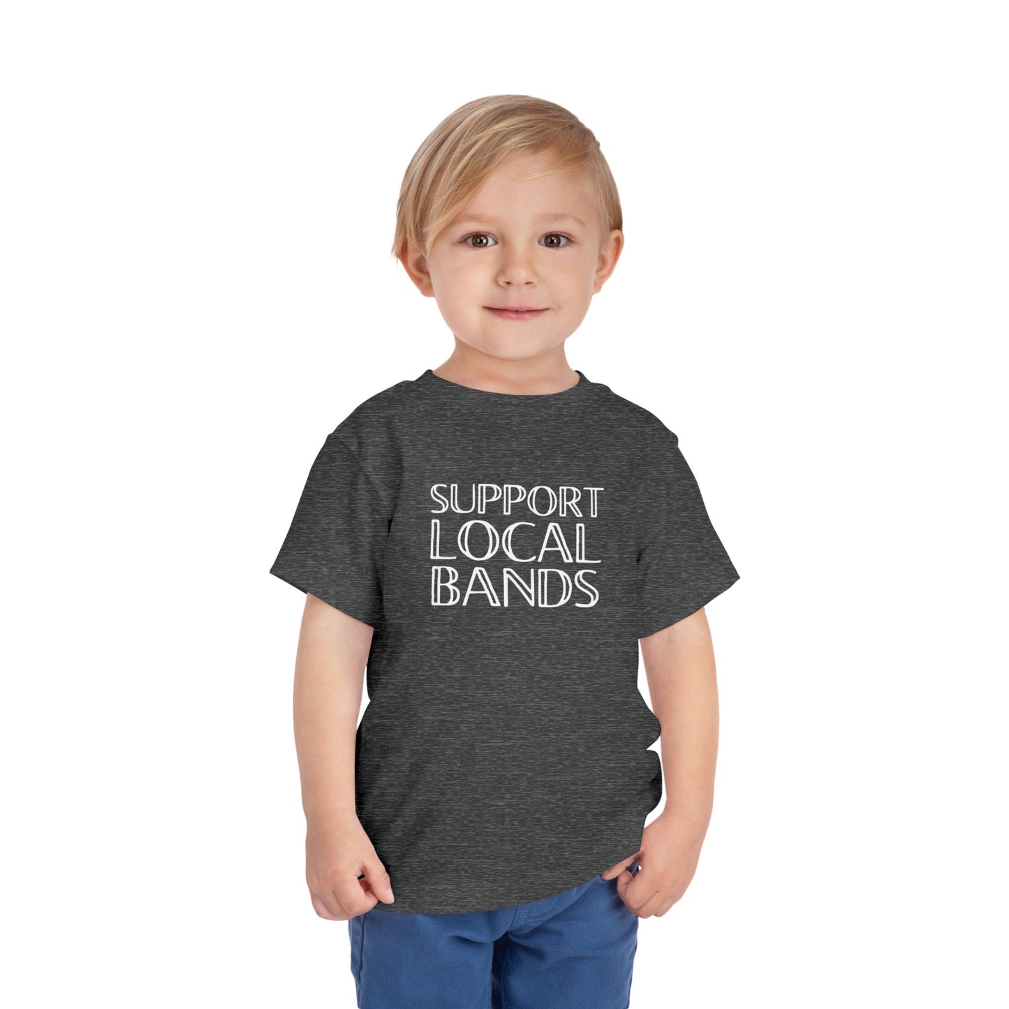 Support Local Bands - Unisex Toddler/Kid - Front Print on Light & Dark Tees👕