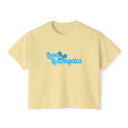 Love for Los Angeles - Woman's Boxy Tee 👕