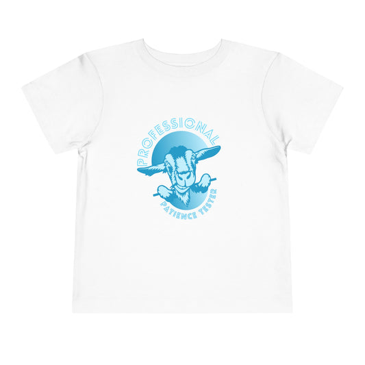 Patience Tester - Toddler Unisex - Front Print on Light & Dark Tees👕