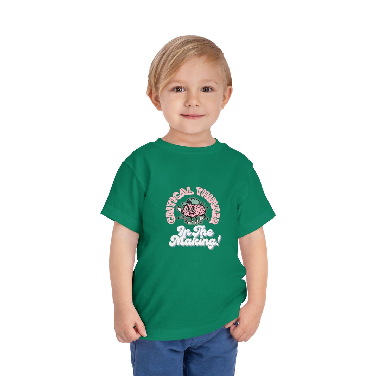 In The Making - Toddler - Front Print on Light & Dark Tees👕
