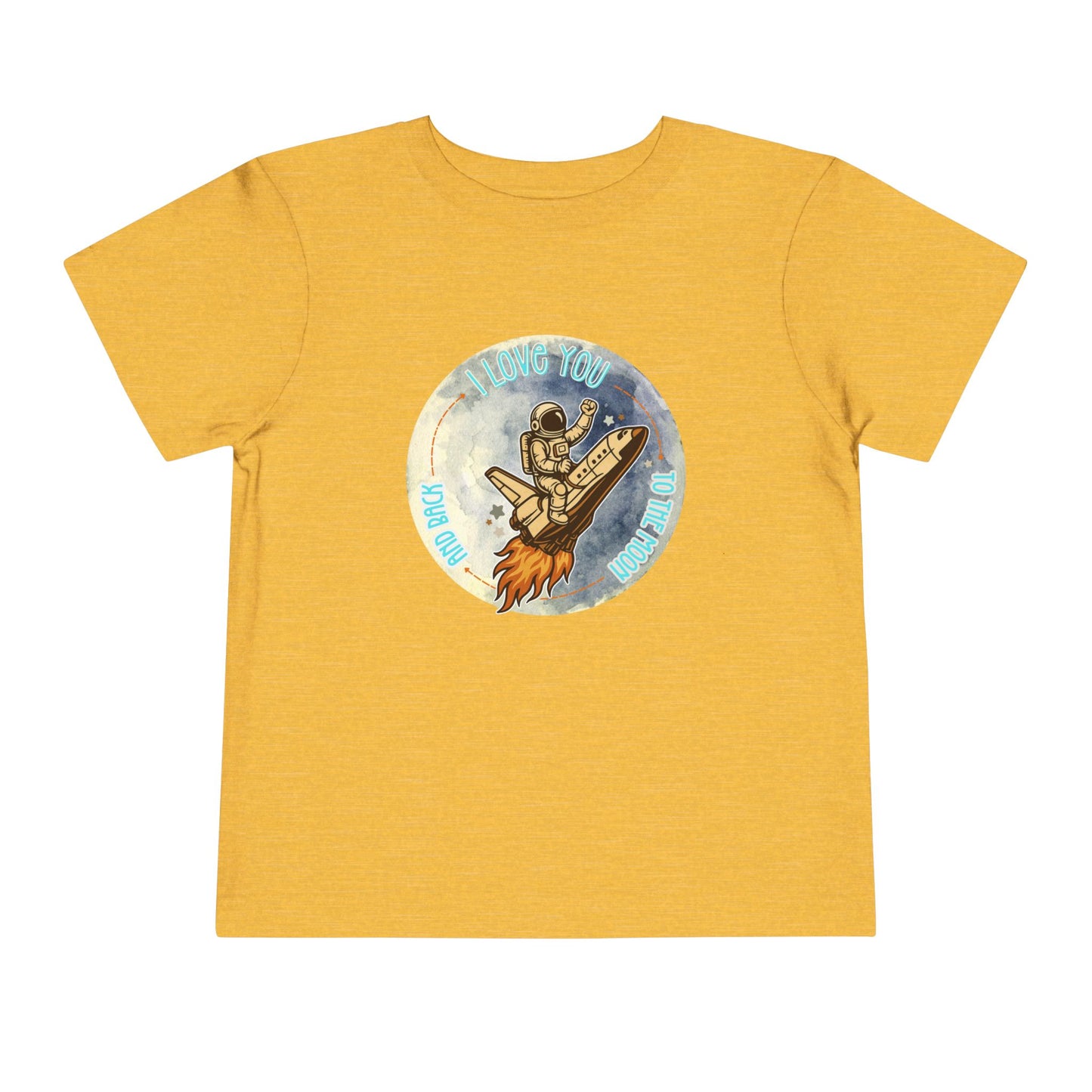 To The Moon - Unisex Toddler/Kid - Front  Print on Light & Dark Tees 👕