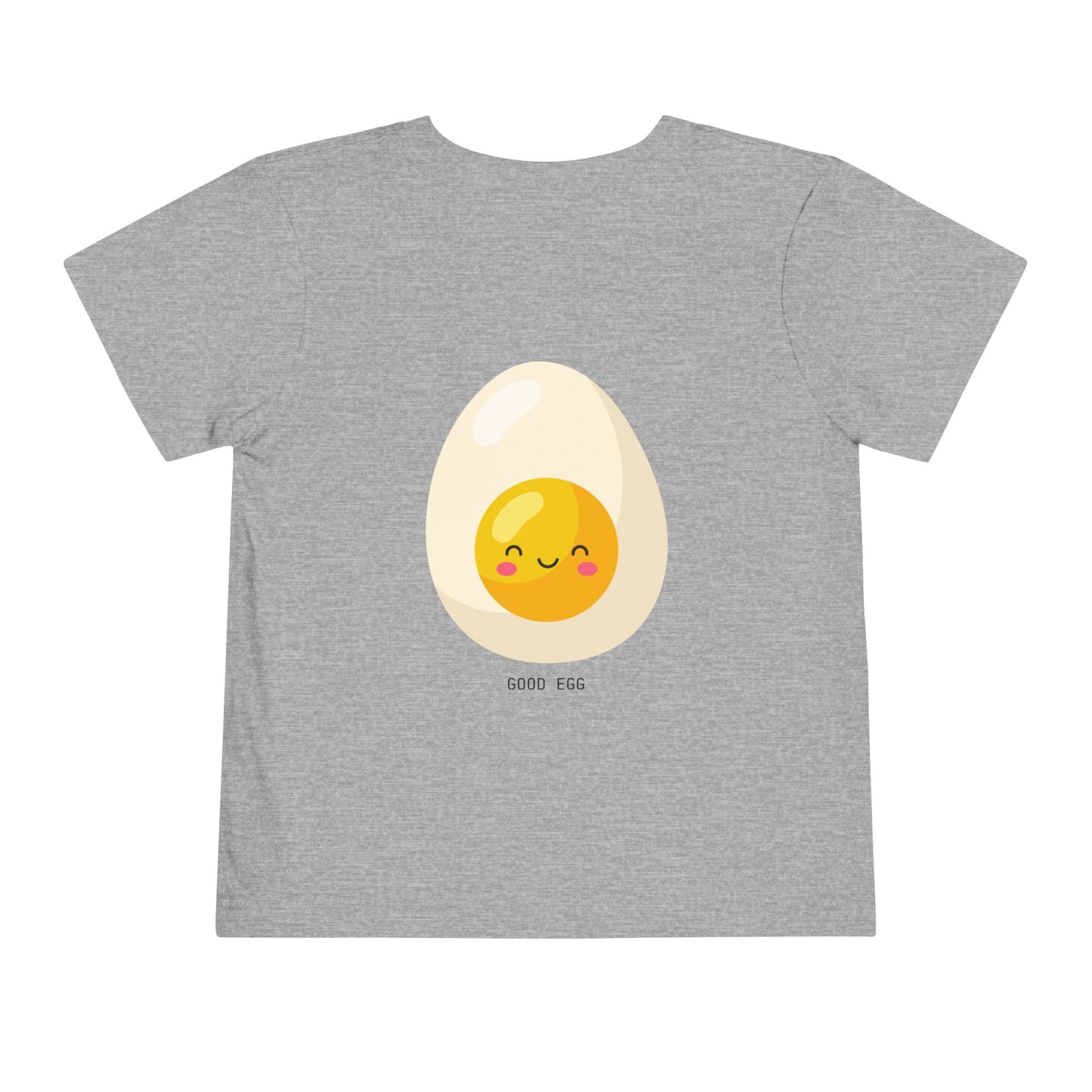 Good Egg - Unisex Toddler/Kid - Front  Back Print on Light & Dark Tees 👕