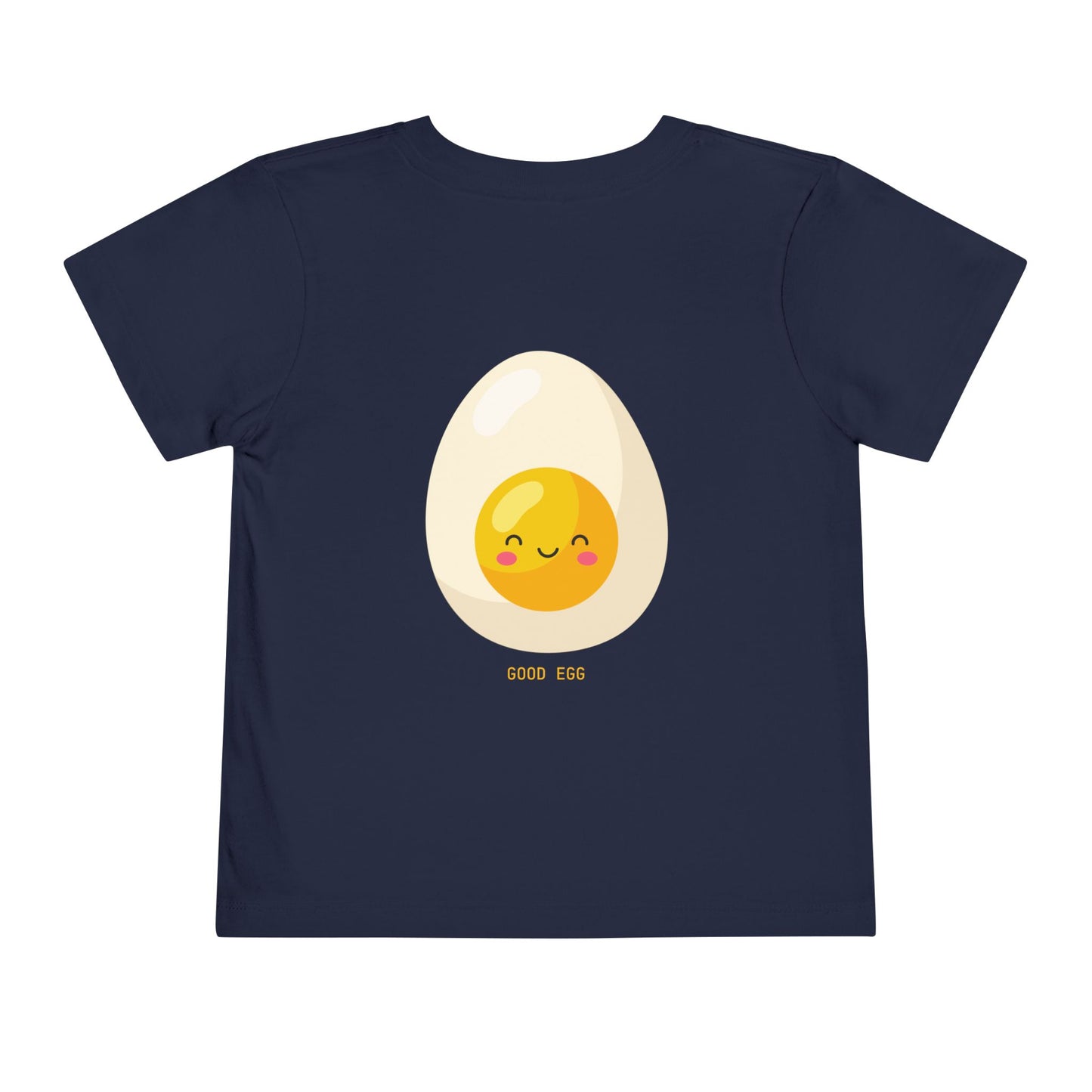 Good Egg - Unisex Toddler/Kid - Front  Back Print on Light & Dark Tees 👕