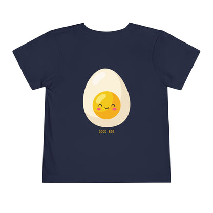 Good Egg - Unisex Toddler/Kid - Front  Back Print on Light & Dark Tees 👕