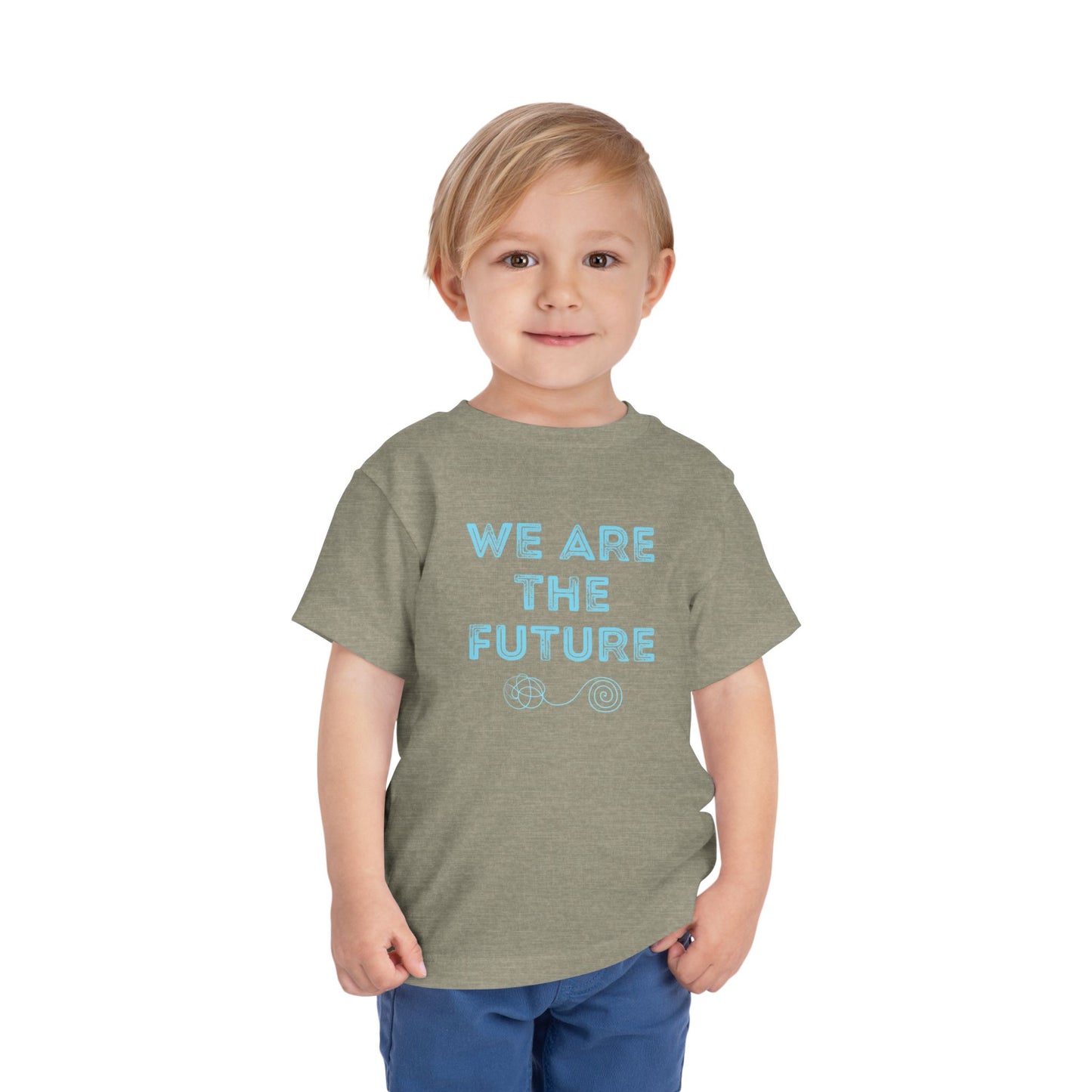 We Are The Future - Unisex Toddler/Kid - Front Print on Light & Dark Tees👕