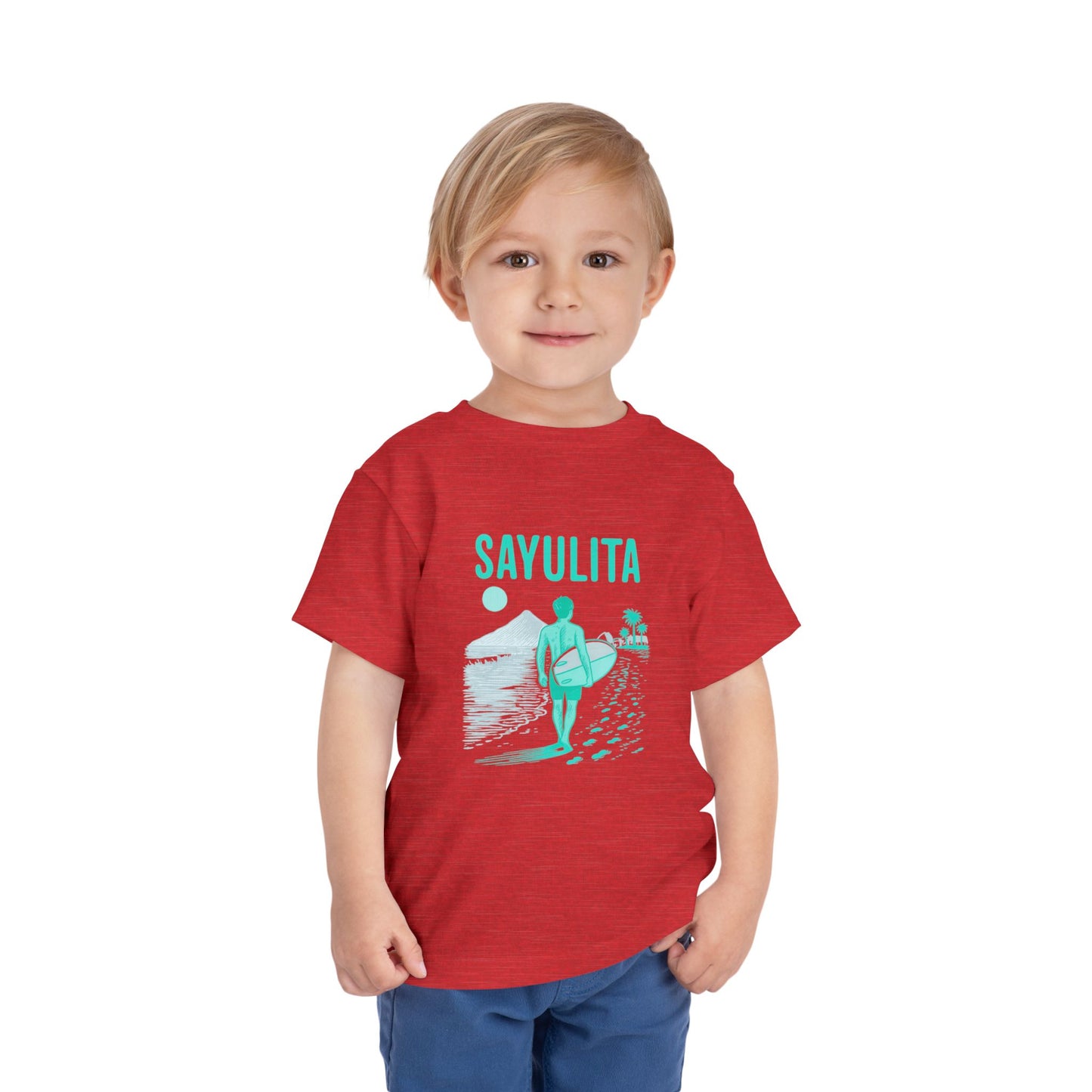 Sayulita- Unisex Toddler/Kid - Front  Print on Light & Dark Tees 👕
